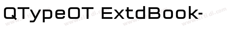 QTypeOT ExtdBook字体转换 QTypeOT ExtdBook字体转换